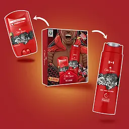 Подарунковий набір для чоловіків Old Spice Wolfthorn Gamer: твердий дезодорант 50 мл + гель для душу 3 в 1 250 мл - мініатюра 3