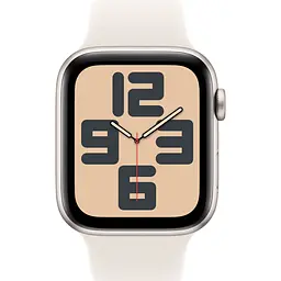 Смарт-годинник Apple Watch SE 2 GPS 44mm Starlight Aluminium Case with Starlight Sport Band M/L 2024 (MXEV3) [123345] - мініатюра 2