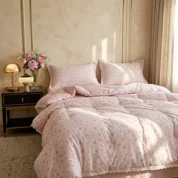 Постільна білизна євро з демісезонною ковдрою Colorful Home Print 1 22138 230х250 см