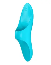 Вібратор на палець Satisfyer Teaser Light Blue - мініатюра 1