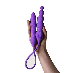 Вібратор двосторонній Adrien Lastic AD-2X з пультом LRS - мініатюра 4