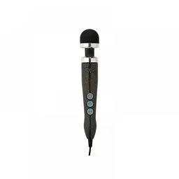 Вібратор Doxy Number 3 Disco Black Дуже потужний -мікрофон у металевому корпусі, 28х4.5 см чорний