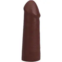 Фалоімітатор Doc Johnson The Realistic Cock ULTSAKYN 5 Inch, шоколадний - мініатюра 3