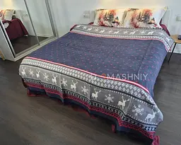 Турецький бавовняний плед Carmelo 180×220 - мініатюра 4
