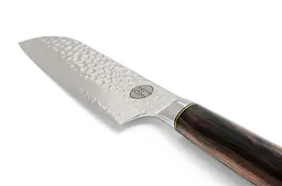 Професійний ніж із дамаської сталі Santoku 18 см GRILLI (88871) - мініатюра 6
