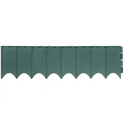 Бордюр садовий Prosperplast Garden fence 5.9 м темно-зелений