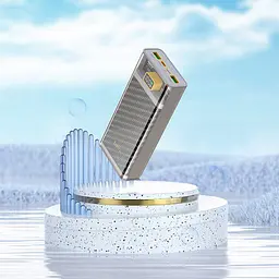 Зовнішній акумулятор Hoco J103A Discovery Edition 20000mAh 22.5W Grey (788948) [130191] - мініатюра 7