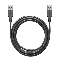 Дата кабель USB 2.0 AM/AM 1.0m black ColorWay (CW-CBUU071-BK) - мініатюра 2