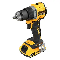 DeWALT Шурупокрут-дриль акумуляторний DeWALT XR Li-Ion 18В акб 2х2А·рік 74Нм 0-450·0-1650об/хв кейс TSTAK, ЗП 1.12кг - мініатюра 4