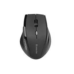Мишка Defender Accura MM-365 Black (52365) - мініатюра 2