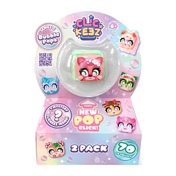 Набір колекційних іграшок фіджет-клікерів Clickeez серії Bubble Pops S3 (940841) - мініатюра 2