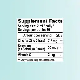 Селен-цинк Nano Pure Labs Simply Science Bioavailable Selenium-Zink SE ZN 60 мл - мініатюра 7