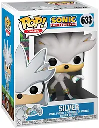 Фігурка Funko Pop Фанко поп Silver Sonic Сільвер Сонік 10 см SH S 633 - мініатюра 3