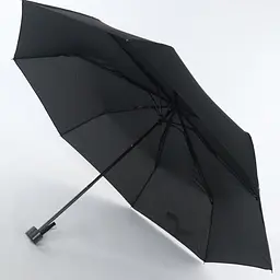 Чоловіча складана парасолька повний автомат Art Rain 99 см чорна - мініатюра 3