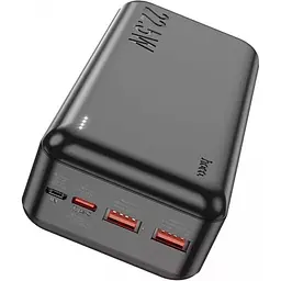 Зовнішній акумулятор Hoco J101B Astute 30000mAh 22.5W Black (782519) [101150] - мініатюра 2