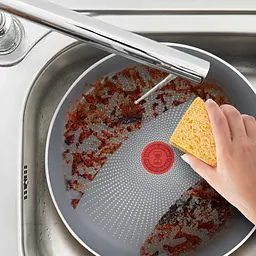 Tefal Сотейник Halo, 24см, з кришкою, алюміній, бакеліт, скло, сірий - мініатюра 6