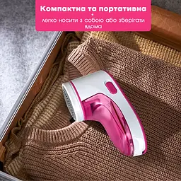 Потужна машинка для видалення катишків Dailing Lint Remover, бездротова машинка від катишок, машинка для видалення ковтунців 5 Вт + додаткове лезо у подарунок - мініатюра 8