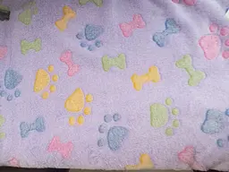 Плед для тварин Soft Flannel Fleece Dog Blanket Bone 75х100 см Фіолетовий - мініатюра 2