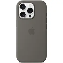 Силіконовий чохол CasePro Silicone Case з MagSafe Stone Gray для iPhone 16 Pro - мініатюра 3