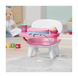Игровой набор Baby Born Столик для кормления куклы Baby Born S2 Время обеда (840634) - миниатюра 5