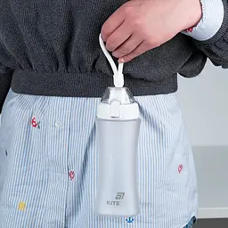 Пляшечка для води Kite 500 мл біла (K25-1215-1) - мініатюра 7