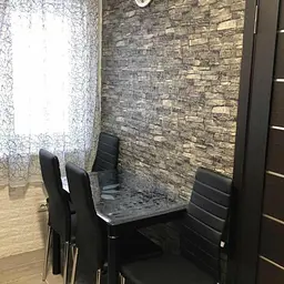 Самоклейка декоративна 3D панель 3D Loft сірий піщаник 700x770x3мм (59-3) - мініатюра 5
