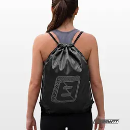 Сумка спортивна для взуття або інвентарю EasyFit чорна - мініатюра 8