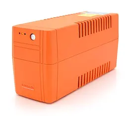 ДБЖ UPS MAKELSAN Lion StandbyL 650VA 390W, 170-280VAC, AVR 1st, 2xSCHUKO, 1x12V7Ah - мініатюра 1