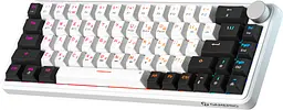Клавіатура бездротова GamePro Asgard Valhalla MK210W Pro White - мініатюра 4