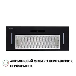 Витяжка повновбудована Perfelli BIS 7653 BL 1000 LED - мініатюра 2