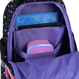 Рюкзак GoPack Education 2606S Bright&Awesome Чорний (GO26-2606S-3) - мініатюра 13
