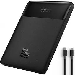 Зовнішній акумулятор Baseus Blade High Power Digital Display 20000mAh 100W PPBLD100-S чорний - мініатюра 3
