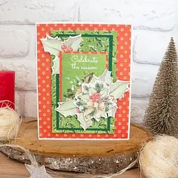 Набір для створення 3-х Різдвяних листівок Awaiting Christmas FDGCK-036 - мініатюра 5