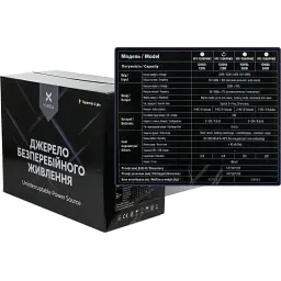 Пристрій безперебійного живлення Vinga LED 1200VA ( VPC-1200PRM3 ) (VPC-1200PRM3) - мініатюра 6