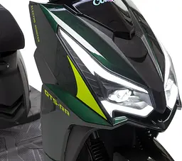 Електроскутер Двомісний Corso GTS-RR (2000W 72V/30Ah) Зелений - мініатюра 4
