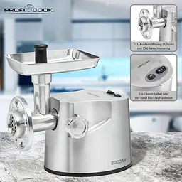 М'ясорубка Profi Cook PC-FW 1173 - мініатюра 5