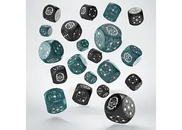 Набір кубиків Crosshairs Compact D6: Stormy&Black (20 шт.) (STCA04) - мініатюра 2