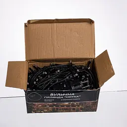 Гірлянда Нитка вулична GarlandoPro 30 м 300 LED чорний дріт Мультиколор CF300L30MBML - мініатюра 4
