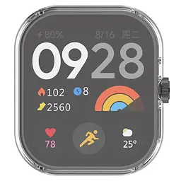 Захисний чохол Tamister для смартгодинника Redmi Watch 4 прозорий - мініатюра 5