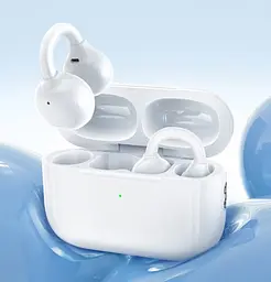 Навушники Remax OWS-20 Ear Clip TWS Earphones White - мініатюра 3