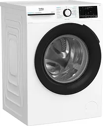 Пральна машина Beko фронтальна, 10кг, 1400, A+++, 58см, дисплей, інвертор, пара, білий - мініатюра 2