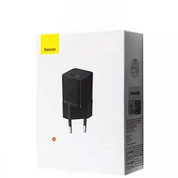 МЗП GaN5 Fast Charger (mini) PD20W (1USB-C) (CCGN05010) Black Baseus teh0029586 - мініатюра 4