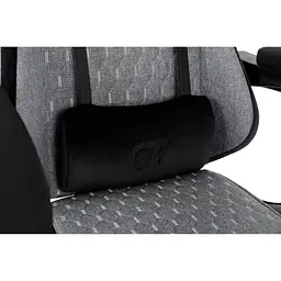Геймерське крісло GT Racer X-2324 Fabric Gray/Black Suede [121430] - мініатюра 7