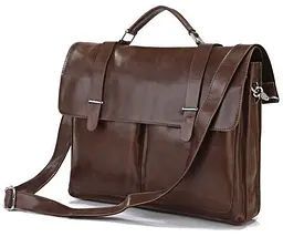 Портфель 14208 Vintage коричневий