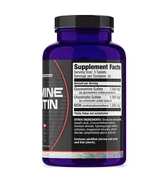 Препарат для суглобів і зв'язок Ultimate Nutrition Glucosamine Chondroitin MSM 90 таблеток - мініатюра 3