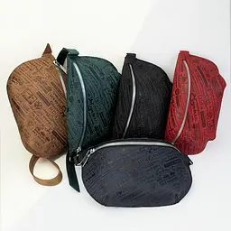 Бананка шкіряна Handycover Ukraine через плече зелена - мініатюра 9