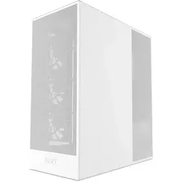 Корпус NZXT H7 Flow White, без БЖ, для E-ATX, ATX, micro ATX, mini ITX, 2 x 3.5″ відсіків, 4 x 2.5″ відсіків, 2хUSB 3.0/1хType-C, 7 слотів розширення (CM-H72FW-01) - мініатюра 3