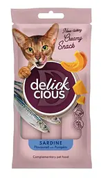 Рідкі ласощі для котів Delickcious з сардиною та гарбузом 60 г D6251103