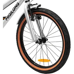 Велосипед дитячий Miqilong ST 20" срібний (RBB-ST20-SILVER) - мініатюра 11