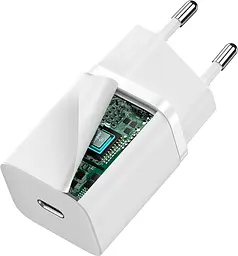Зарядний пристрій Baseus Super Si Quick Charger 1C 30W EU white (CCSUP-J02) - мініатюра 4
